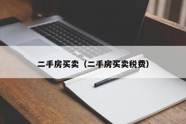 二手房买卖（二手房买卖税费）