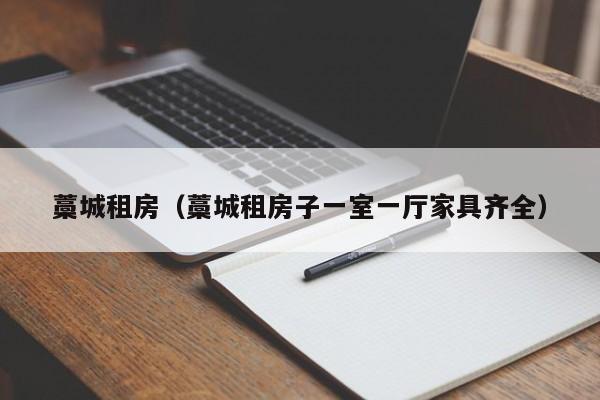 藁城租房（藁城租房子一室一厅家具齐全）